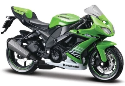 KAWASAKI Ninja ZX-10 R - green - Maisto 1:18 - Immagine 1 di 4