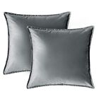 Throw Pillow Covers Set of 2 Sofa Decor Velvet Cushion Cases 18"x18" 20"x20"