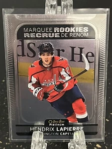 HENDRIX LAPIERRE-----2021-22 O PEE CHEE PLATINUM-----MARQUEE ROOKIE---CAPITALES - Imagen 1 de 2