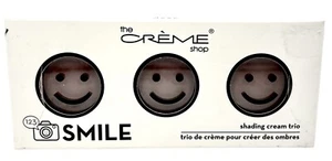 The Crème Shop 123 Smile Shading Creme Trio Pallet (Deep) Brand New! - Picture 1 of 6