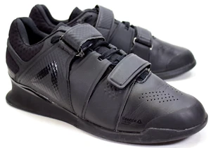 Reebok Legacy Lifter Mens US 7.5 EU 40 Black Weightlifting CrossFit Straps Shoes - Picture 1 of 12