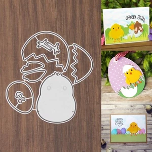 Just Hatched Chick w Eggshells Cutting & Embossing Dies - Ostern Frühling - Bild 1 von 10