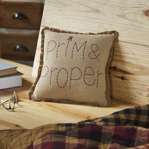 Connell Prim & Proper Pillow 12x12 - Picture 1 of 8