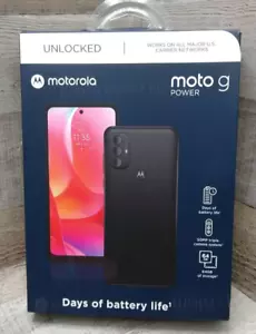 Motorola Moto G Power XT2165-5 - 64GB (Unlocked) Forest Green - Picture 1 of 10
