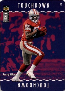 1996 Collector's Choice Update #Y2 Jerry Rice You Make The Play