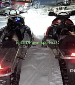 LED Headlight UPGRADE KIT For 2015 Polaris switchback assault 8500 Lumens - Picture 1 of 6