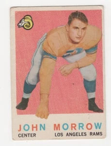1959 TOPPS FOOTBALL JOHN MORROW LOS ANGELES RAMS #164 - Picture 1 of 2