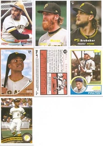 2021 Topps Archives Pittsburgh Pirates Complete Team Set Regular + Inserts (10) - Picture 1 of 2