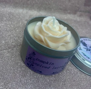 pumpkin spiced latte Scented candle - Picture 1 of 4