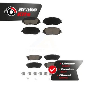 Front Rear Ceramic Brake Pads Kit For 2019-2023 Toyota RAV4 - Picture 1 of 1