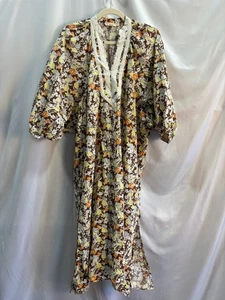 Tory Burch Multicolor Floral Printed Puff Sleeve Tunic Dress Size XS (Read) - Picture 1 of 9