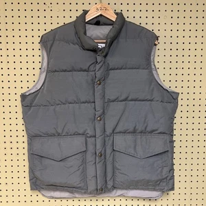 Chaleco acolchado de plumón grande Woolrich vintage para hombre hecho en EE. UU. caza - Imagen 1 de 7