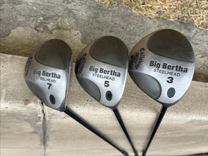 Callaway Big Bertha Ladies' Gem 99 Steelhead Fairway Wood Graphite 3, 5, 7 - Picture 1 of 11