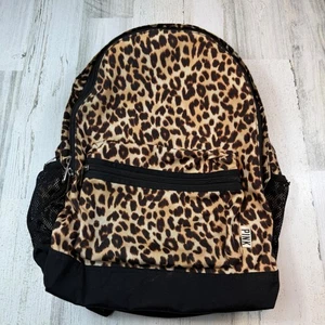 Victoria's Secret PINK! Leopard Print Classic Backpack Full Size Backpack - Picture 1 of 10