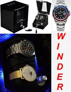 Luxury Display Dual Automatic Watch Winder -model: Astro-2BKCF-LED "STAR WARS" - Picture 1 of 11