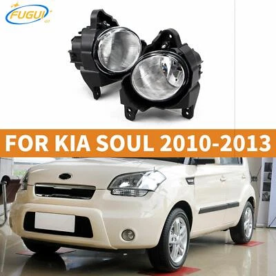 Luces antiniebla diurnas LED 12V aptas para KIA Soul 2010-2013 intermitente Foto 1 de 4
