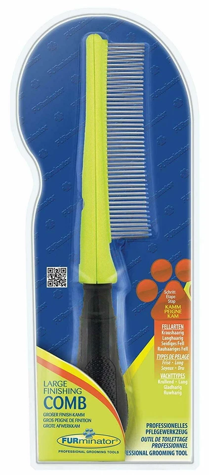 FURminator Pet Brush Large Dog Grooming Comb Deshedding Edge Tool Long Hair