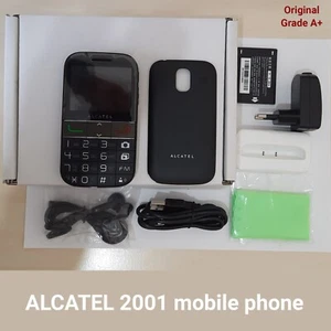 100% Genuine Original Alcatel 2001X GSM 2MP GPRS Unlock Mobile Phone+Cradle Dock - Picture 1 of 12