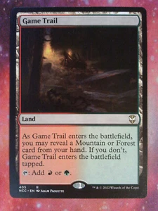 Game Trail New Capenna Commander MTG - Magic the Gathering Land - Picture 1 of 2