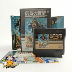 Gioco Nintendo Famicom " Nobunaga no Yabou: Sengoku Gunyuuden " NTSC-J Giappone JAP - Foto 1 di 4