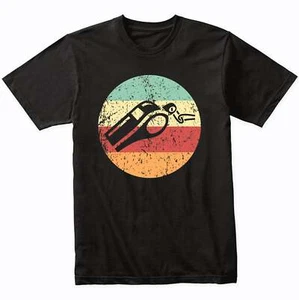 Whistle Icon Retro Coach Referee T-Shirt - Retro Colors - Picture 1 of 5