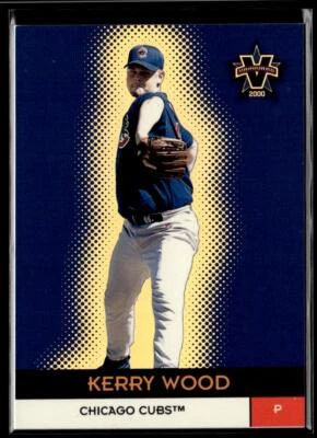 2000 Pacific Vanguard Holographic Gold #59 Kerry Wood Chicago Cubs /99 - Image 1 of 2