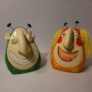 2 Face Piggy Bank and sunglass holder - Picture 1 of 7