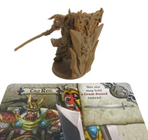 ZOMBICIDE: White Death Frozen Fortress CAO REN Mini y Tarjeta ¡NUEVO!! - Imagen 1 de 3