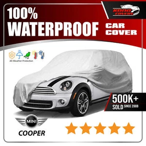 Mini Cooper 6 Layer Car Cover Fitted In Out door Water Proof Rain Snow Sun Dust - Picture 1 of 11