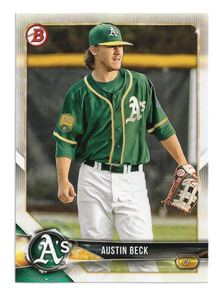  2018 Bowman Prospects #BP6 Austin Beck - Image 1 of 1