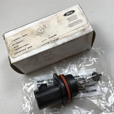 Nuevo de Lote Antiguo Original Ford Bombilla Halógena E5LY-13N021-A Lincoln Mercury 84-98 Foto 1 de 4