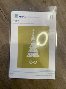 Quickutz•Embossing Folder•Christmas Tree•New - Picture 1 of 2