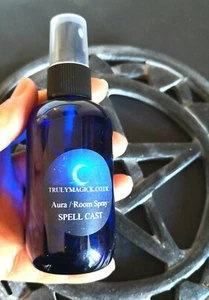 PODEROSO SPRAY DE BRUJERÍA pagana WICCA pagano para abrir tercer ojo para aura/habitación - Imagen 1 de 3
