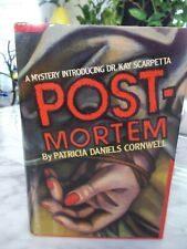 1990 POST-MORTEM by PATRICIA CORNWELL GENUINE 1ST/1ST VGC FREE SHIPPING!