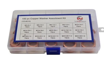 150pc Copper Washers Grab Kit - image 1 of 4