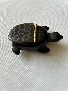 VINTAGE PILLENDOSE SCHILDKRÖTENFORM - Bild 1 von 6