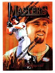 Jeff Bagwell - 1997 Topps Finest Masters #10 w/ coating - NR MINT HOF - Picture 1 of 2