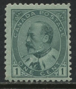 Canada KEVII 1903 1 cent green mint o.g. - Picture 1 of 1