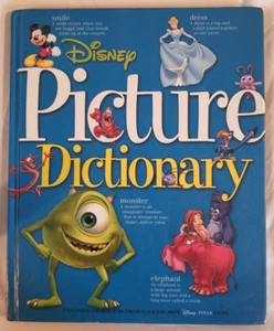 VTG 📘 Disney Picture Dictionary (Disney Learning) 📘 By Feldman, Thea Hardcover - Imagen 1 de 2
