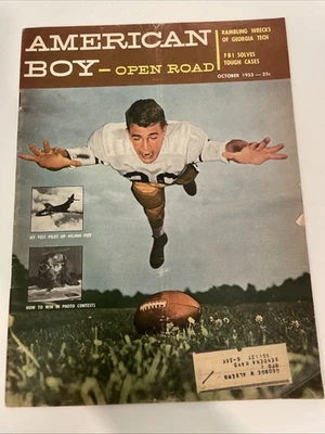 American Boy - Open Road Magazine October 1953 Foto 1 de 4
