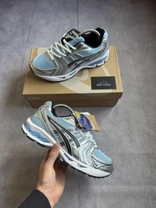 Asics Gel Kayano 14 Trainers Arctic Sky Pure Silver / Blue Size UK 8 - Picture 1 of 7