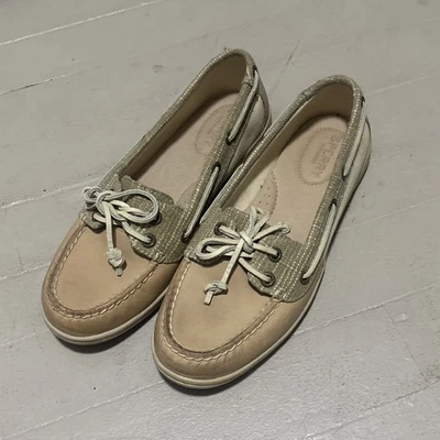 Zapatos Sperry Top-Sider para mujer talla 7M cubierta de barco mocasín cuero preppy informales Foto 1 de 4