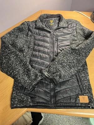 Guinness Men's (Unisex) Hybrid Jacket Size:M  Black/Gray NWOT - Image 1 of 4