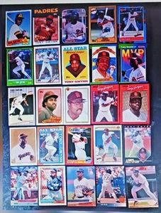 Tony Gwynn Baseball Cards-44 Card Lot -25 Different-1985-1994-EX+-NM - Picture 1 of 2