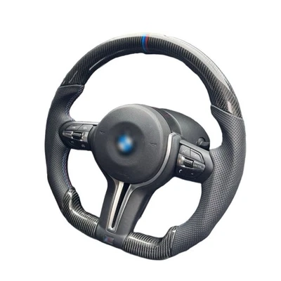 Carbon Fibre Steering Wheel for BMW  =F20 F21 F22 F23 F31 F32 F33 F34 F15 M2 M3 - Image 1 of 4