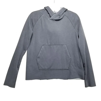 Camisa UGG Mujer Pequeña Gris Polar Canguro Bolsa Bolsillo Pullover Sudadera con Capucha *Leer* Foto 1 de 4
