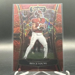 Selecciones del draft Panini Select 2023 - Concourse Bryce Young #1 Red Lazer Prizm (RC) - Imagen 1 de 2