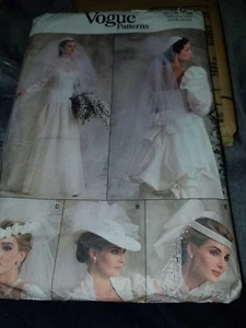 Velo da sposa modello Vogue veli e copricapi taglia unica 1987 - Foto 1 di 4