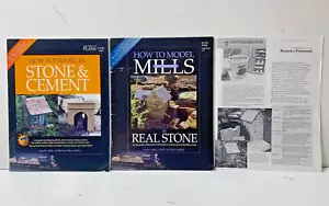 TWO STONEWORKS BOOKS ON MODELING IN STONE BY LAVELY, FREE SHIPPING - Picture 1 of 5