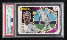 2018 Colecciones Este Liga Stickers Vinicius Junior #15 PSA 10 GEM MT Rookie RC